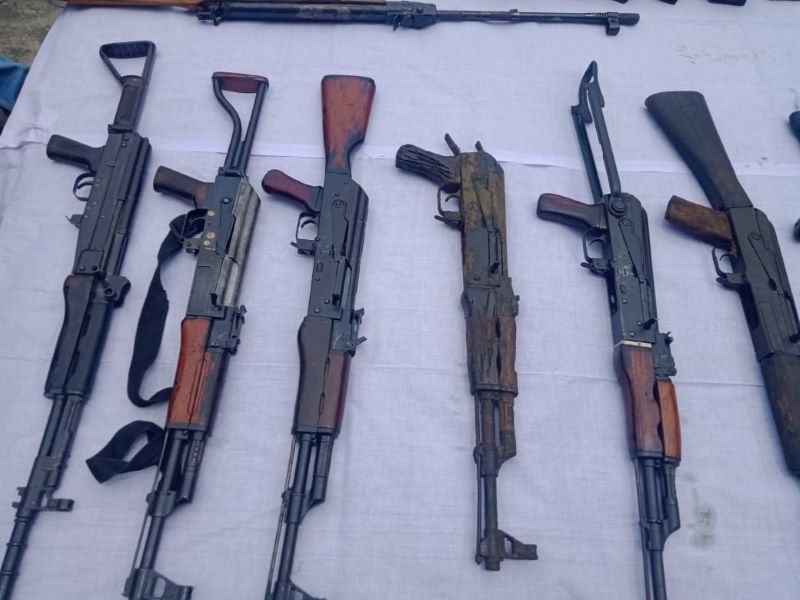 Huge cache of arms-ammunition recovered in Manipur