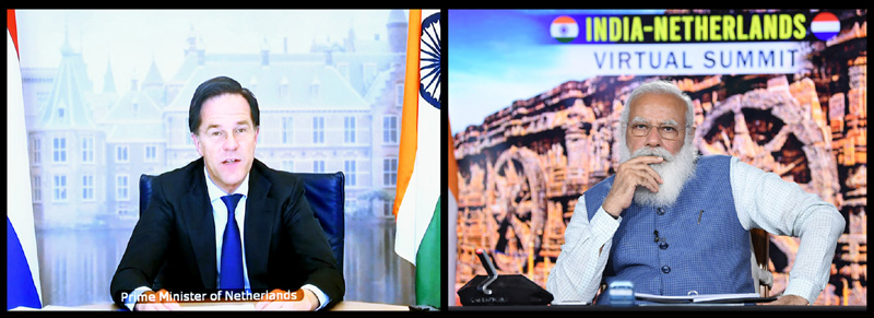 Narendra Modi, Mark Rutte attend virtual summit, discuss issues of bilateral engagements