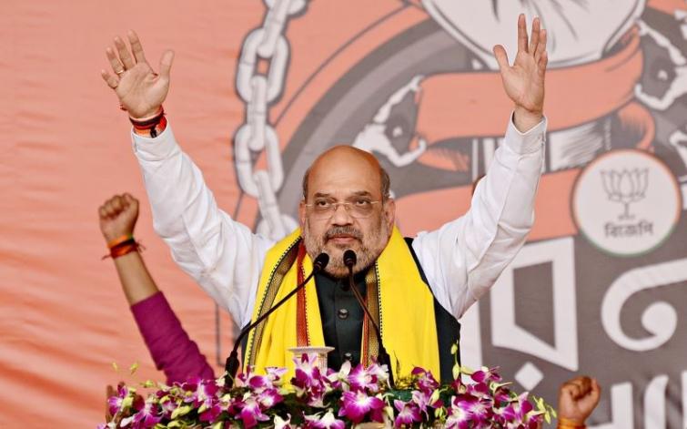 Union Home Minister Amit Shah urges people of Assam to give BJP another five years to solve infiltration issue