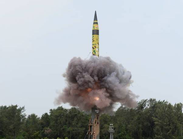 India successfully test fires Surface to Surface Ballistic Missile Agni-5