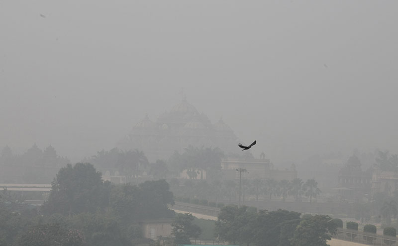 Delhi's AQI plunges to 'hazardous' category, people complain of itchy throat and watery eyes