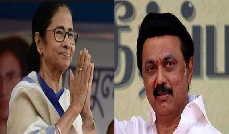 Assembly polls: TMC sweeping Bengal, DMK leading in TN, LDF in Kerala, NDA in Assam, NRC in Pondy