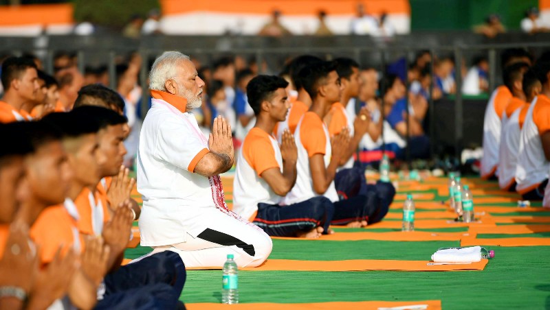 PM Narendra Modi to address 7th International Yoga Day programme tomorrow