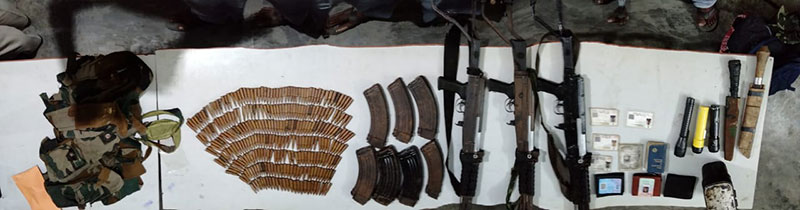 Four NSCN-KYA militants nabbed with arms and ammunition along Assam-Arunachal Pradesh border