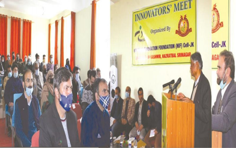 Jammu and Kashmir: Innovators' meet held at KU's Zakura Campus