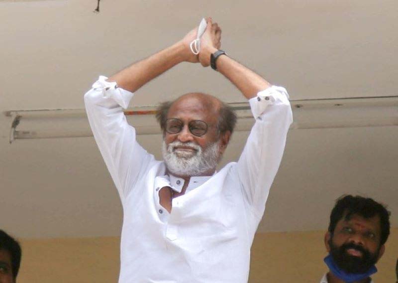 Rajinikanth rules out reconsidering his decision on not to enter politics