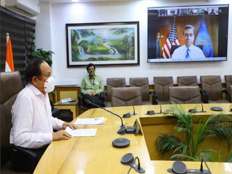 India, US to strengthen WHO; Harsh Vardhan discusses Covid surge with Becerra