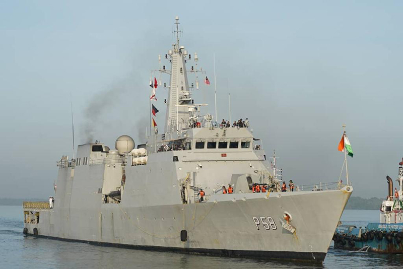 INS Sumedha deployed to Malaysia's Port Klang