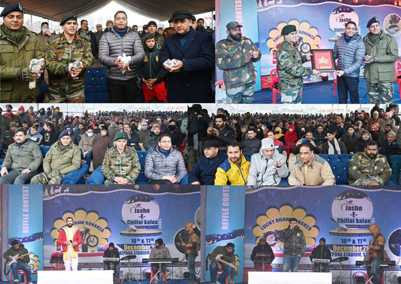Jammu and Kashmir: Youths participate in two-day Jashn-e-Chillai Kalan festival in Shopian