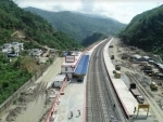 Jiribam - Imphal New Line Railway project work in Manipur progressing steadily