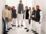 India's 'tallest man' Dharmendra Pratap Singh joins Samajwadi Party ahead of UP polls