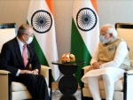 PM Narendra Modi meets NEC Corporation Chairman Nobuhiro Endo