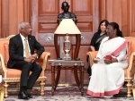 Maldives President Solih meets Droupadi Murmu
