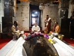 PM Narendra Modi performs darshan and pooja at Shri Kedarnath Dham in Uttarakhand
