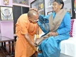 Yogi Adityanath meets mother for first time since becoming Uttar Pradesh CM