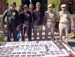 Huge cache of arms and ammunition recovered along Assam-Arunachal Pradesh border