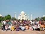 100-Member Bangladesh Youth Delegation arrive in India