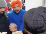 Ukraine Crisis: Video goes viral where Sikh youth offers 'Langar' to people in train as they travel towards Polish border