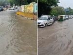 Gurugram administration's work from home advisory after heavy rains flood roads