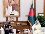 Indian Army chief Manoj Pande meets Sheikh Hasina