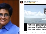 Kiran Bedi posts 2017 movie scene on social media, claims it Nat Geo's video of actual shark attack on helicopter