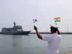 South Korean Naval Ships arrive in Chennai