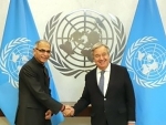 Indian Foreign Secretary Vinay Kwatra meets UN chief Antonio Guterres