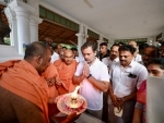 Congress' Bharat Jodo Yatra: Rahul Gandhi visits Sivagiri Mutt