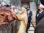 Bangladesh PM Sheikh Hasina wraps up her India visit by paying obeisance at Ajmer Sharif