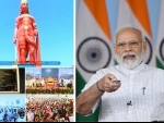 Gujarat: PM Narendra Modi unveils 108 ft statue of Hanuman ji in Morbi
