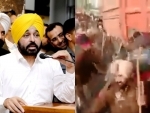 Massive protest outside Punjab CM's home over wages as Bhagwant Mann is visiting Gujarat for poll campaign