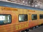 Delhi-bound Rajdhani Express hits cement pillar in Gujarat