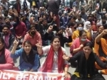 Jammu and Kashmir: Kashmiri Pandits protest to seek justice for Rahul Bhat
