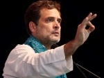 Rahul Gandhi attacks central government over farmers' issues