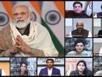 New Delhi: Prime Minister Narendra Modi interacted with Startups today via video conferencing.
