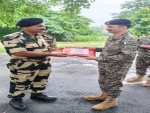 Independence Day: BSF, Pak Rangers exchange sweets along Jammu border