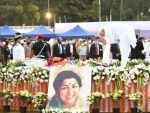 End of an era: Lata Mangeshkar cremated with full state honours in Mumbai