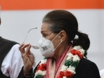 Congress President Sonia Gandhi to travel abroad for medical check-ups