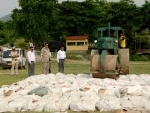 Assam: Guwahati police destroy 935 kg of drugs