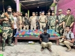 BSF-Police seized drugs worth Rs 45 crore in Assam's Karimganj