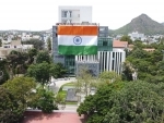 Independence Day: Mega 75x50 ft national flag hoisted by Tamil Nadu Minister KN Nehru