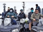 Kashmir: ATV rally, Ski show held at Doodhpathri