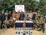 BSF recovers huge cache of arms-ammunition in Meghalaya