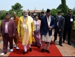 Narendra Modi, Deuba conduct Shilanyaas of India International Centre for Buddhist Culture and Heritage in Lumbini