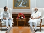Narendra Modi meets Shivraj Singh Chouhan
