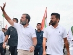 Rahul Gandhi resumes Bharat Jodo Yatra in Telangana