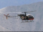 Indian army chopper crashes in Arunachal Pradesh's Upper Siang district