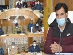 Kashmir: Commissioner Secy Revenue reviews development in Kulgam