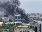 1 dead in massive fire in Mumbai's Andheri