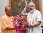 Yogi Adityanath meets PM Modi in New Delhi after UP polls victory